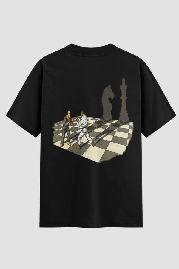Camiseta Oversized Jiu-Jitsu Checkmate