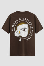 Camiseta Oversized Jiu-Jitsu Kimura & Coffee