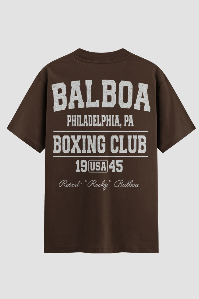 Camiseta Oversized Boxe Balboa Boxing Club