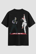 Camiseta Oversized Jason vs Freddy