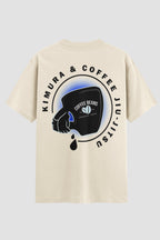 Camiseta Oversized Jiu-Jitsu Kimura & Coffee