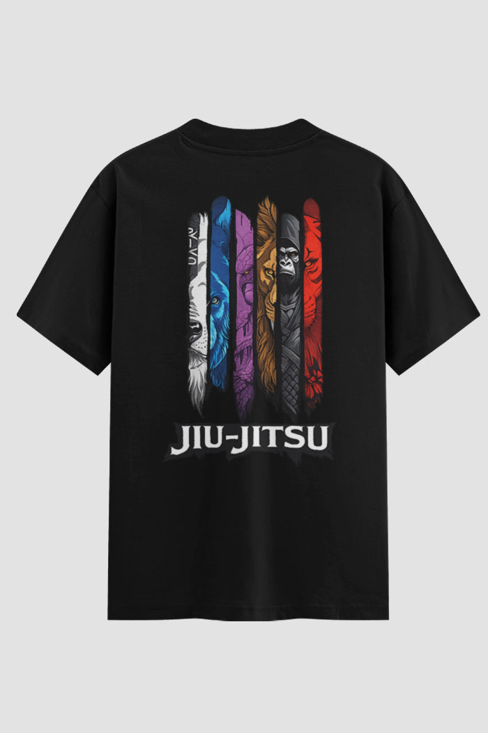 Camiseta Oversized Jiu-Jitsu  Instinct