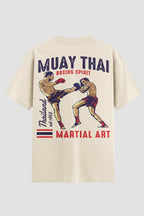 Camiseta Oversized Muay Thai Boxing Spirit