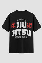 Camiseta Oversized Jiu-Jitsu Deep Roll