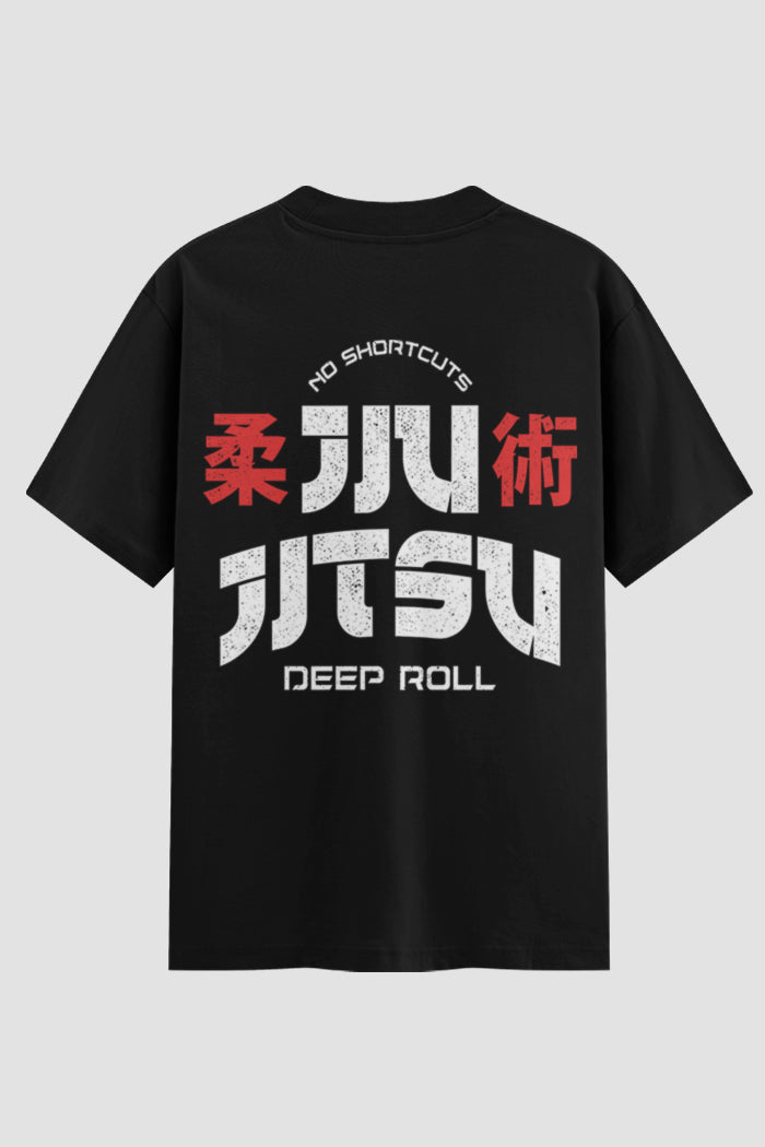 Camiseta Oversized Jiu-Jitsu Deep Roll