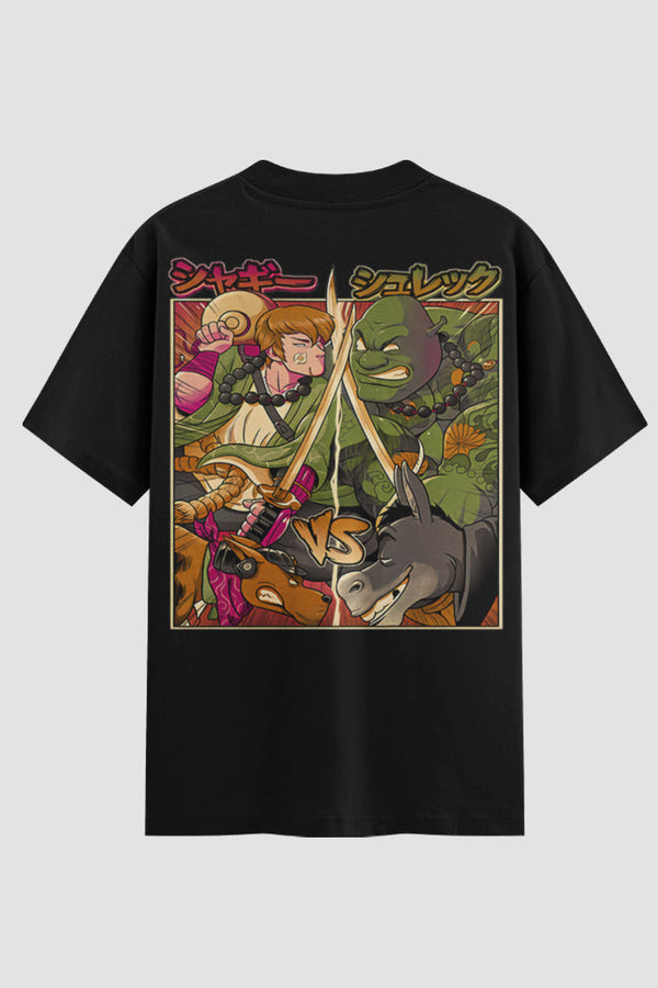 Camiseta Oversized Ogre vs 0.001% Power