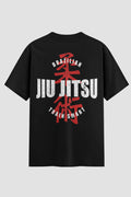 Camiseta Oversized Jiu-Jitsu Train Smart