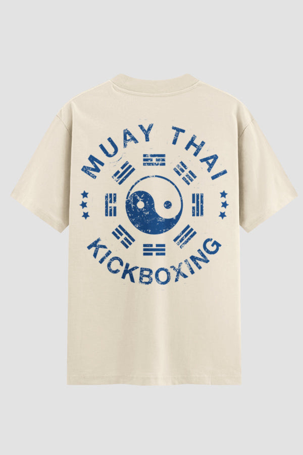 Camiseta Oversized Muay Thai Yin Yang