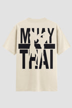 Camiseta Oversized Muay Thai Block Strike