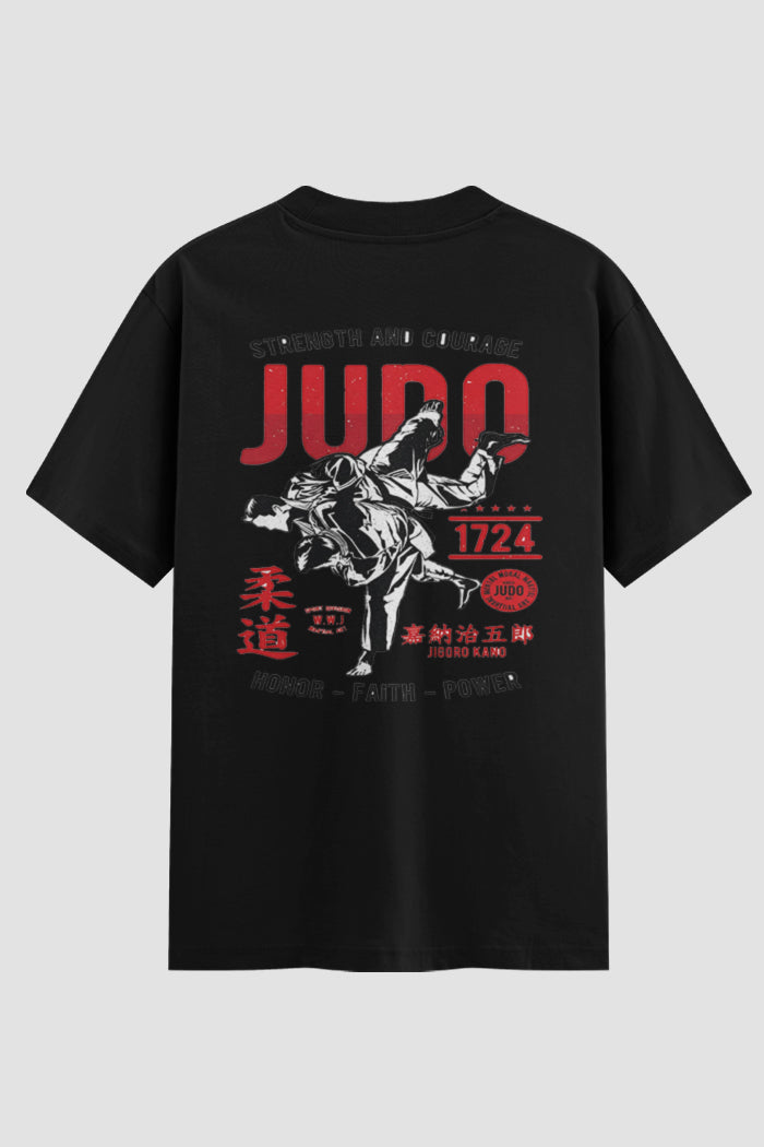 Camiseta Oversized Judo Heritage Jigoro