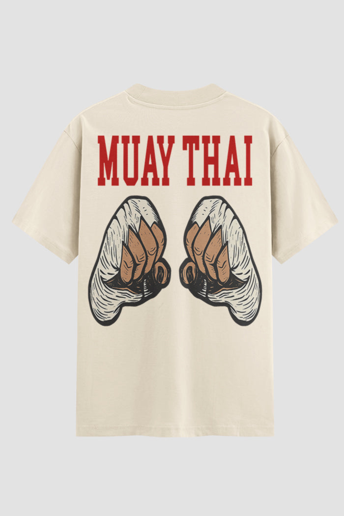 Camiseta Oversized Muay Thai Knuckles