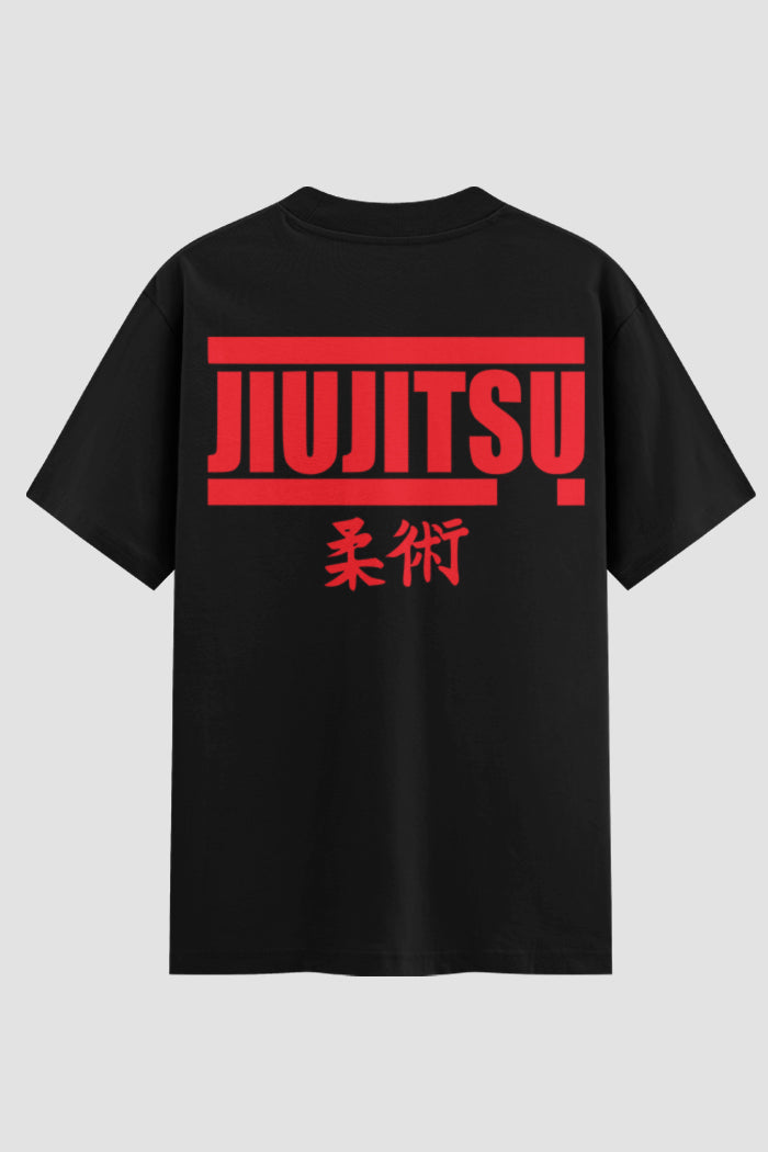 Camiseta Oversized Jiu-Jitsu  Kuro Obi Jiu-Jitsu