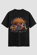 Camiseta Oversized Jiu-Jitsu Lion Killer