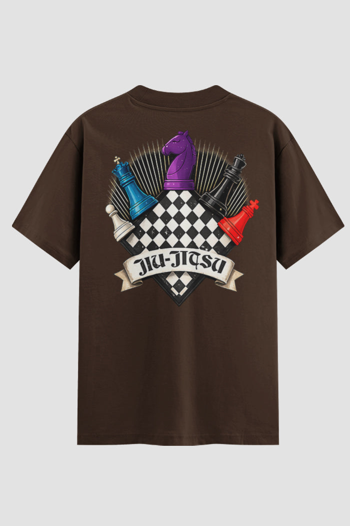 Camiseta Oversized Jiu-jitsu Checkmate Jiu-Jitsu