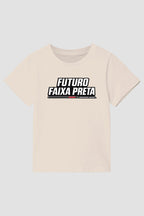 Camiseta infantil jiu-jitsu Futuro faixa preta