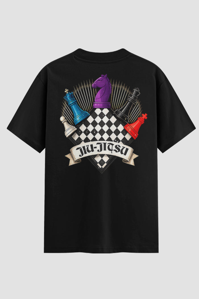 Camiseta Oversized Jiu-jitsu Checkmate Jiu-Jitsu