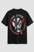 Camiseta Oversized Jiu-Jitsu Lute ou Morra