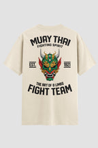Camiseta Oversized Muay Thai  Fighting Team