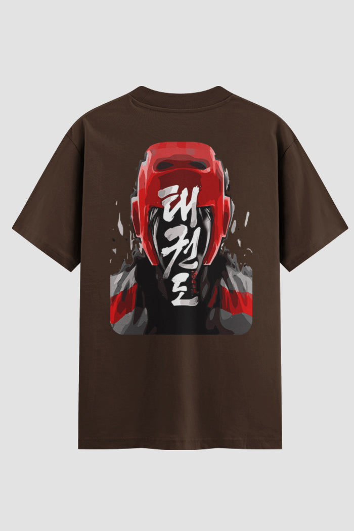 Camiseta Oversized Taekwondo Kuro Mask