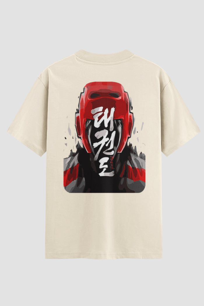 Camiseta Oversized Taekwondo Kuro Mask