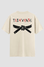 Camiseta Oversized Taekwondo Brush TKD