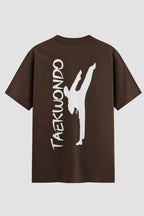Camiseta Oversized Taekwondo TKD Silhueta