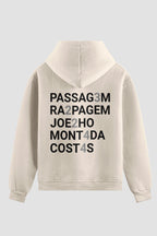 Moletom Jiu-Jitsu Passagem Raspagem Joelho Montada Costas