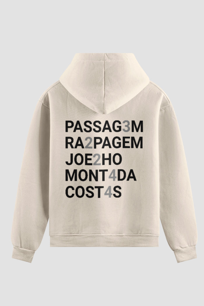 Moletom Jiu-Jitsu Passagem Raspagem Joelho Montada Costas