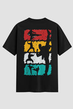 Camiseta Oversized Taekwondo Arcade Fighter