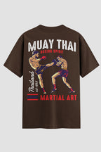 Camiseta Oversized Muay Thai Boxing Spirit