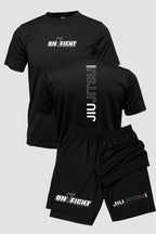 Kit Camiseta Dryfit com Short Dry Fit Jiu Jitsu Brazilian Jiu-jitsu 04
