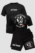 Kit Camiseta Dryfit com Short Dry Fit Jiu Jitsu old school