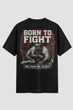 Camiseta Oversized Born to Fight – Limited Edition