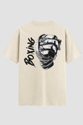 Camiseta Oversized Boxing Punch – Onfight Oversized Boxe OnFight P Off White Masculino