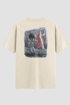 Camiseta Oversized Bulldog Fighter Onfight Oversized Boxe OnFight P Off White Masculino