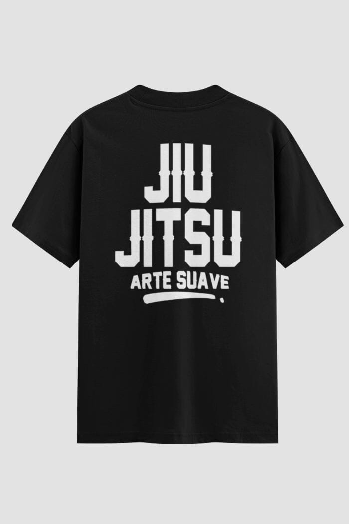 Camiseta Oversized Jiu-Jitsu arte suave