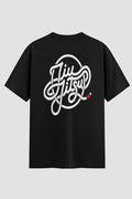 Camiseta Oversized Jiu-Jitsu Belt Tip Oversized jiu-jitsu OnFight P Preto Masculino