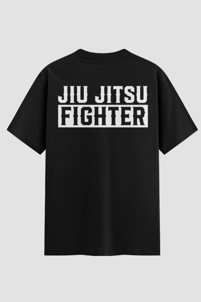 Camiseta Oversized Jiu-Jitsu Fighter
