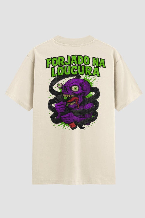 Camiseta Oversized Jiu-Jitsu Forjado na Loucura onfight
