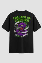 Camiseta Oversized Jiu-Jitsu Forjado na Loucura onfight