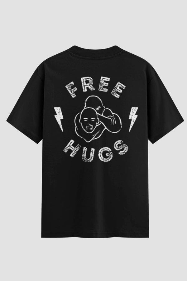 Camiseta Oversized Jiu-Jitsu Free Hugs – Onfight