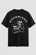 Camiseta Oversized Jiu-Jitsu Good Night bjj Oversized jiu-jitsu OnFight P Preto Masculino