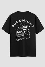 Camiseta Oversized Jiu-Jitsu Good Night bjj Oversized jiu-jitsu OnFight P Preto Masculino