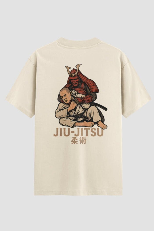 Camiseta Oversized Jiu-Jitsu Bushido Samurai