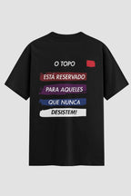 Camiseta Oversized Jiu-Jitsu topo reservado Oversized jiu-jitsu OnFight P Preto Masculino