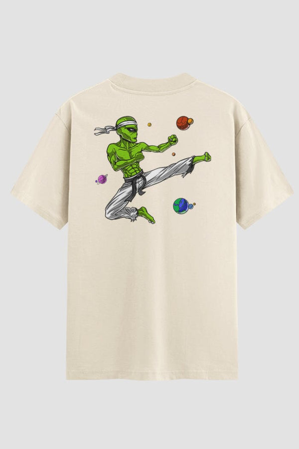 Camiseta Oversized Karate Code: ET Killer