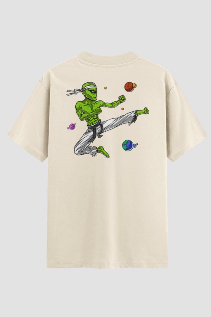 Camiseta Oversized Karate Code: ET Killer