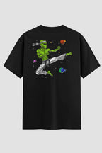 Camiseta Oversized Karate Code: ET Killer Oversizeds Karate OnFight P Preto Masculino