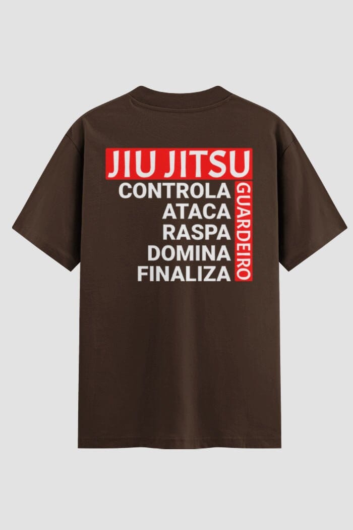 Camiseta Oversized Masculina Jiu - Jitsu Passador - lojaonfight