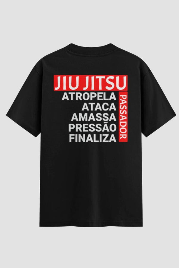 Camiseta Oversized Masculina Jiu-Jitsu Passador